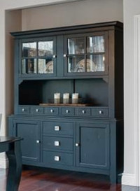 Upscale dining cabinet