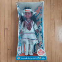 Indigenous 1960s Vintage 18" Doll Still in the Package