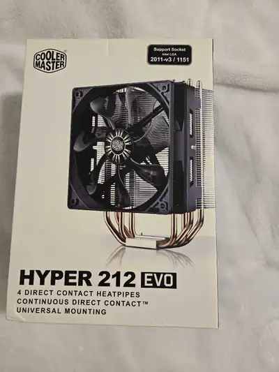 Cooler Master CPU cooler, View more