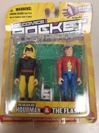 COLLECTABLES - DC Direct Pocket Super Heroes Hourman & The Flash