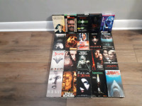 VHS Horror Movies Collections