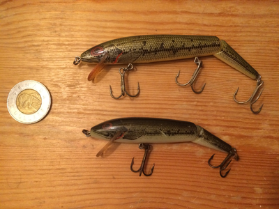 Fishing lures vintage rebel, View more