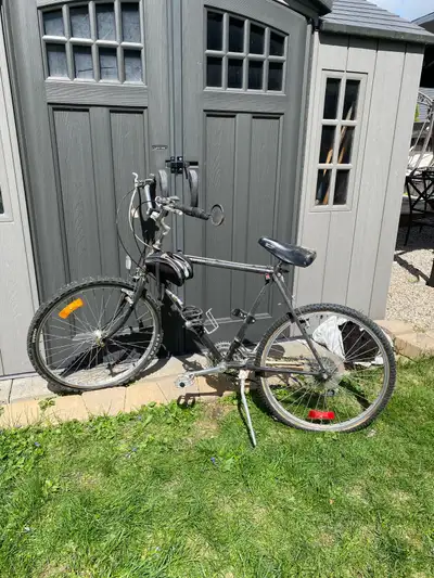Free bicycle. , View more