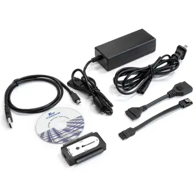 3 in 1 USB to SATA/IDE adapter, View more