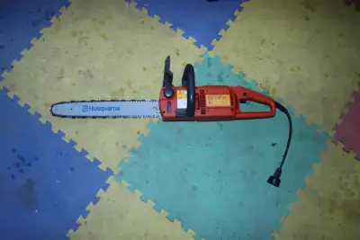 Husqvarna 316 electric chainsaw. 16" bar. Works great. I bought it for a job that required silence i...