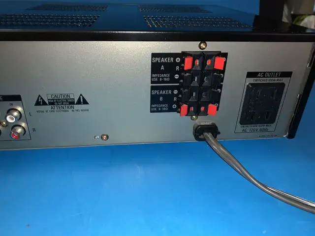 Vintage 90s Sony AV receiver Fm Am Stereo Str-AV250 $109 in Arts & Collectibles in Markham / York Region - Image 10
