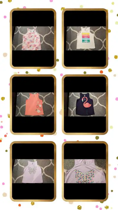 15$  lot 5 camisoles fille 14/16 ans excellent état J5R4R5 Candi, View more