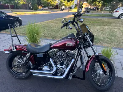 2013 Harley Davidson street bob in mint condition, with a lot upgrades and low mileage. Is a must to...