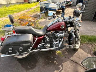 2008 Harley Road King. Mileage 48,6xx miles. Bought a few years ago and seldom rode so time to let g...