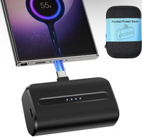 USB C Portable Charger 6600mAhSmall Power Bank Mini Slim Battery