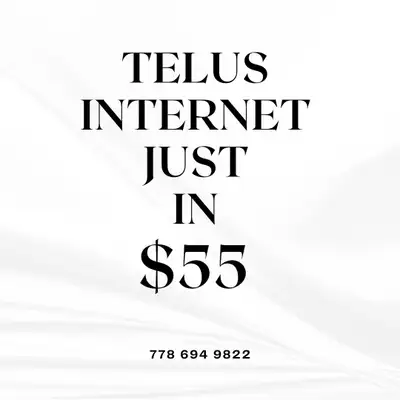 Telus internet up for sale get up to 3 months free unlimited internet call us now for more informati...