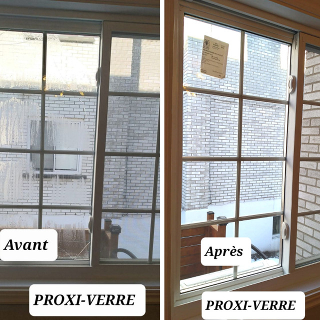 Remplacement de vitres thermos pour portes et fenêtres dans Portes, fenêtres et moulures  à Ville de Montréal - Image 3