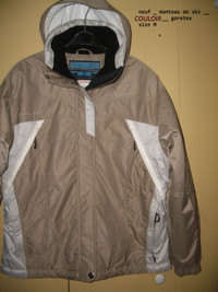 practically new ski jacket-- COULOIR-- size M manteau comme neuf