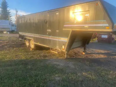 fully enclosed and insulated used trailer. (30 ft) Was a safety trailer and well cared for. Full set...