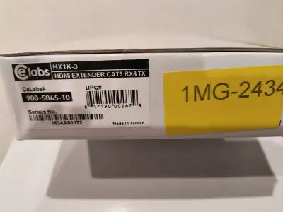 BNIB CE Labs HX1K-3 Hdmi Extender, View more