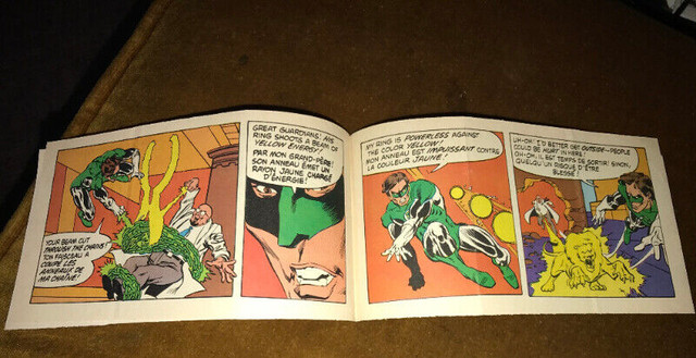 Green Lantern 1981 Mini Comic Leaflet Helping Hands in Comics & Graphic Novels in St. Catharines - Image 2