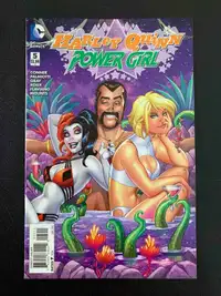 HARLEY QUINN AND POWER GIRL #5 DC COMICS 2016 VF/NM CONNER GRAY.