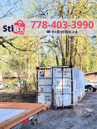 As Is 20' Seacan For Sale Victoria Shipping Containers $2800