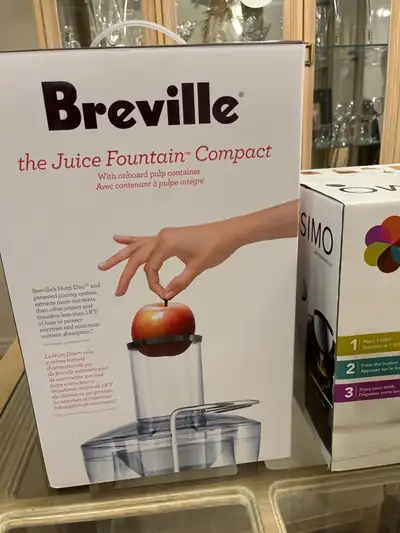 Brand new Breville Juice Fountain Compact Juicer - BJE200XL, View more