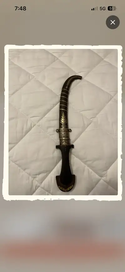 Decorative Jambiya Dagger, View more