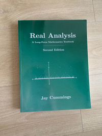 Real Analysis Textbook