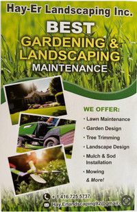 Landscaping services 