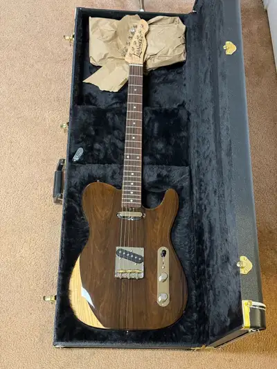 2025 Larrivee Baker T Pro Zircote Top  Flame Maple Neck Telecast, View more