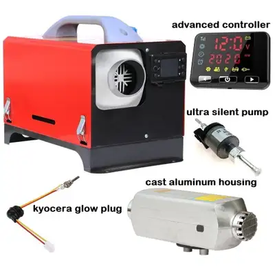 PERFECTED now RELIABLE Diesel Heater, View more