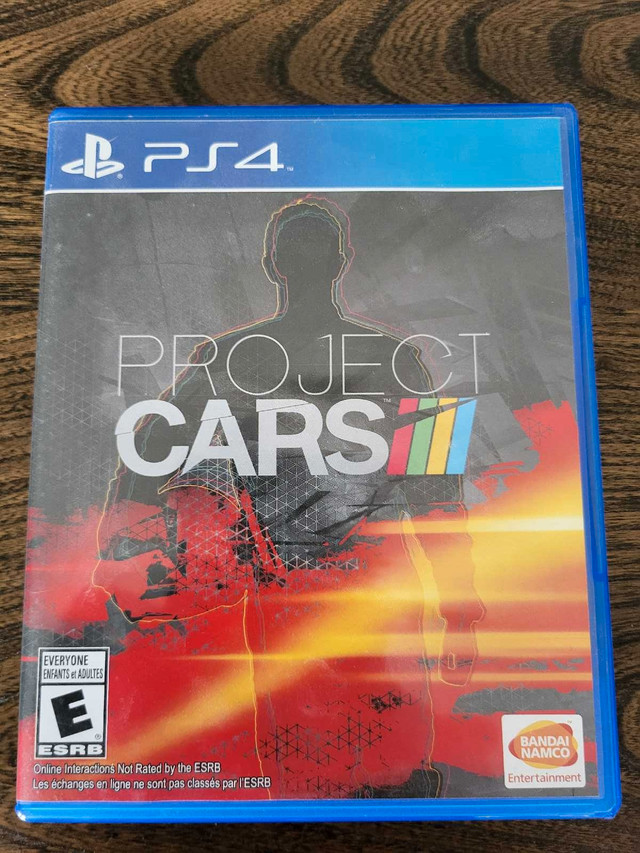 Project Cars PS4 game in Sony Playstation 4 in Winnipeg