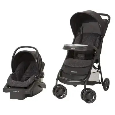 Cosco Lift & Stroll Travel System- Black Arrow, View more