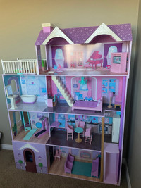 Large Wooden Doll House 