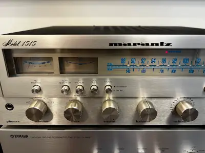 Marantz 1515 Vintage Silver Face Hi-Fi Stereo Receiver, View more