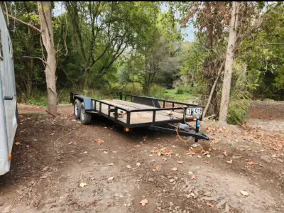 Trailers for Rent - 3500 lb Tandem axle with electric brakes - Ramps for loading - 7x16 box size - 6...