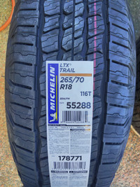 265/70R18 Michelin LTX Trail Tires