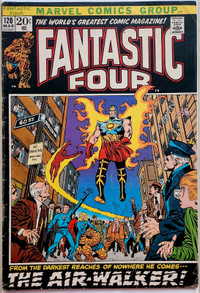 Marvel Comics Fantastic Four #120 1st Appearance Air Walker 3.5