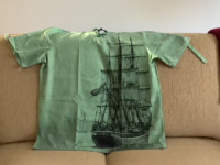 Men’s shirt with Sailing ship on front