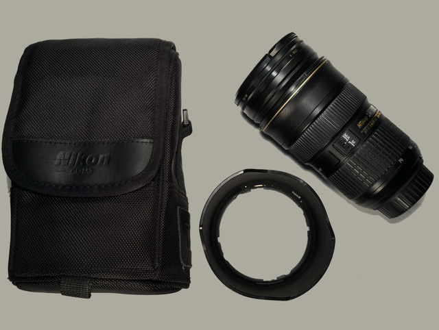 Nikon AF-S NIKKOR 24-70mm f/2.8G ED Wide Angle Zoom Lens in Cameras & Camcorders in Burnaby/New Westminster