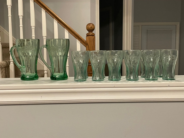 Vintage coke glasses for sale in Arts & Collectibles in Guelph