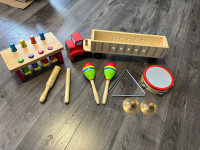 Wooden Kids Toys/Musical Instruments - Melissa & Doug
