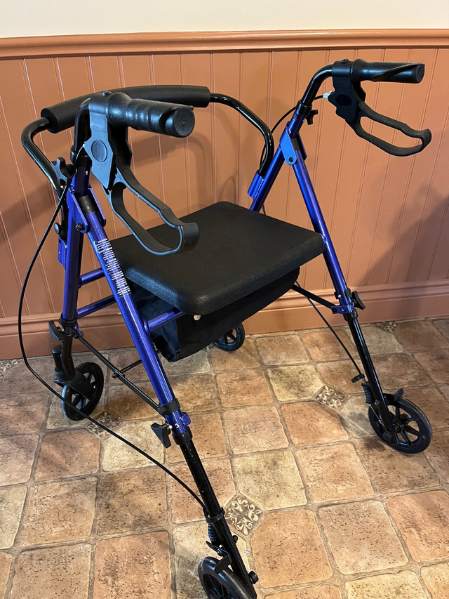 4 wheel walker, 2 wheel walker, bed rail & alarm, transfer pole in Health & Special Needs in Belleville