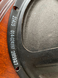 Hammond M3 speakers
