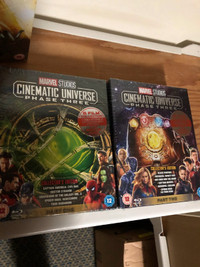 2 BluRay Collections - Marvel Cinematic Universe (New)