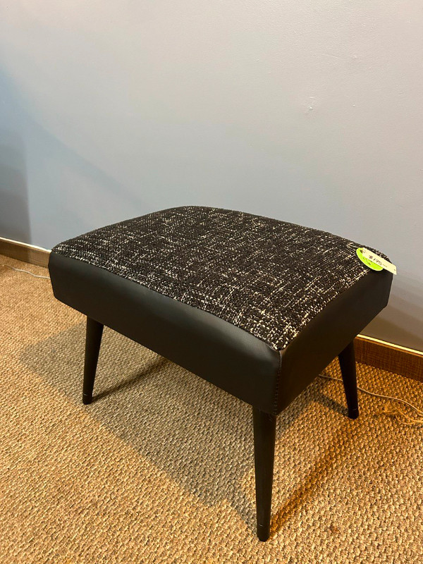 BLACK FOOTSTOOL (-15%) SOLD in Chairs & Recliners in Dartmouth