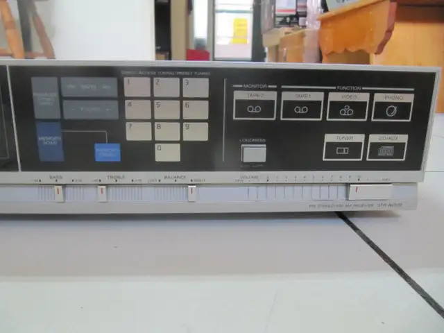 Classic Sony Model STR -AV330 AM/FM Stereo Receiver Circa 1984 in Stereo Systems & Home Theatre in Mississauga / Peel Region - Image 4