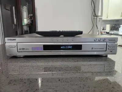 Sony 5-Disc CD/DVD Changer, View more