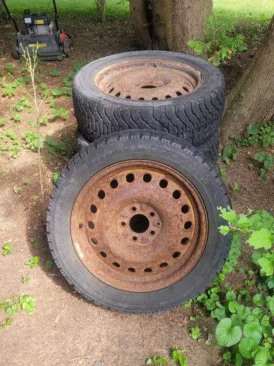 I have a set of four (4) 225/50R17 Goodyear Nordic winter tires for sale. They are in excellent cond...
