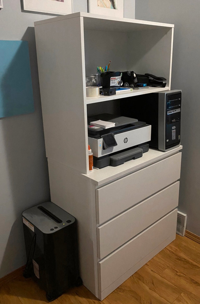 IKEA White Gallant Add On Unit Shelf/Bookcase Storage Bookcases & Shelving Units Calgary