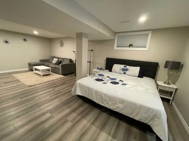 "Spacious & Clean Basement and Second-Floor Room for Rent"