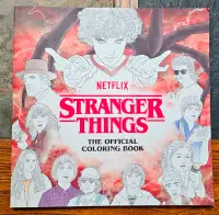 Stranger Things The Official Colouring Book (brand new)