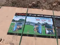New metal Carport 20x30 ft .  l